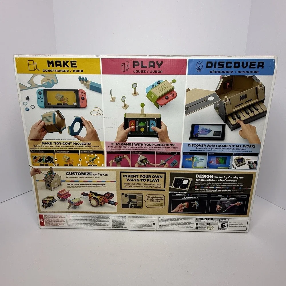 Nintendo Labo‎ Toy-Con 01 Variety Kit for Nintendo Switch Brand New Sealed